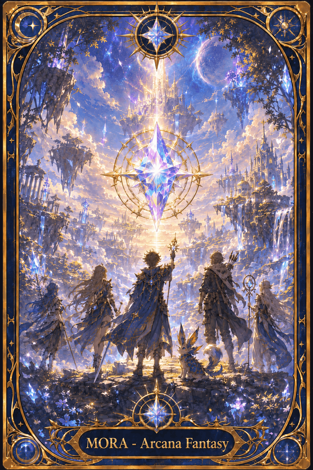 หน้าปกชุดไพ่ Arcana Fantasy